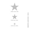 Vinil Decorativo Estrelas - 100 unidades