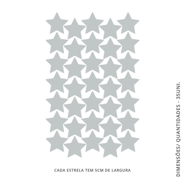 Vinil decorativo ESTRELAS