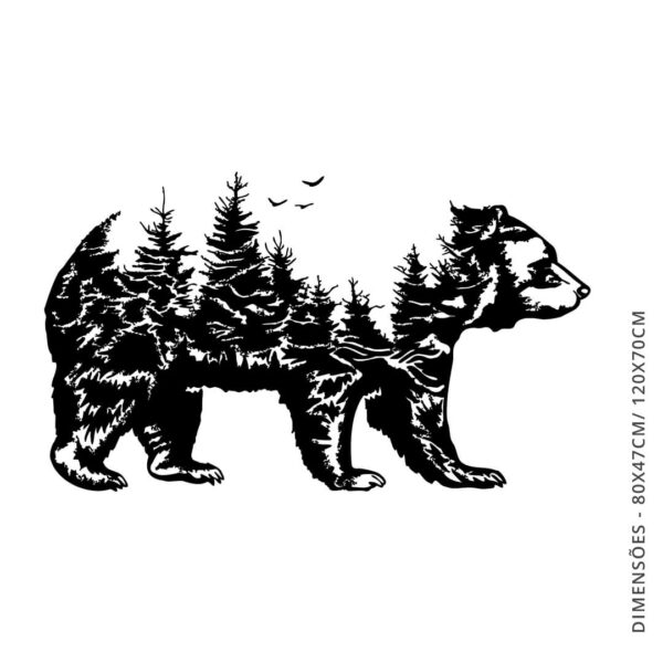 Vinil decorativo FOREST BEAR