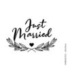 Vinil decorativo Just Married