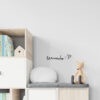 Vinil decorativo NOME PERSONALIZADO PÁSSARO