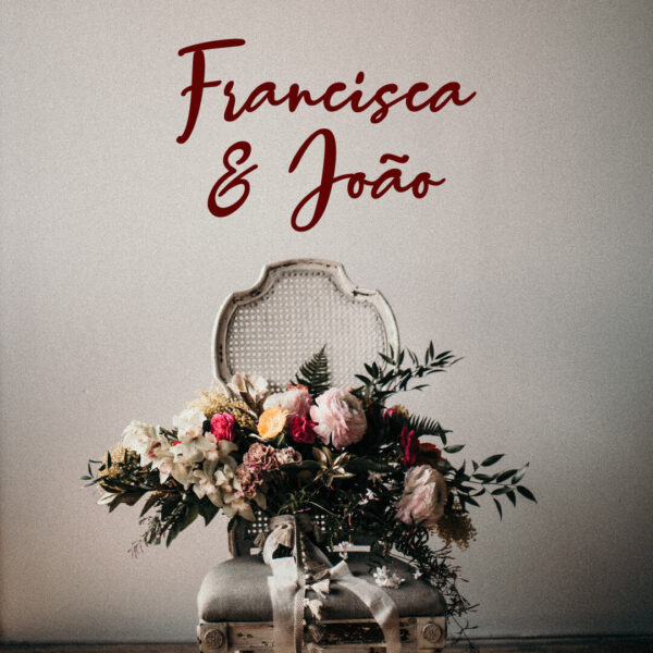 Vinil decorativo Nomes Personalizados Casamento