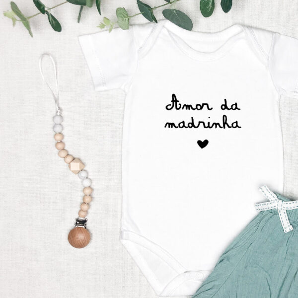 Body Bebé "Amor da Madrinha"