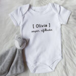 Body Bebé Nome Personalizado "Super Afilhada"