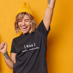 T-shirt Nome Personalizado “Super Madrinha”