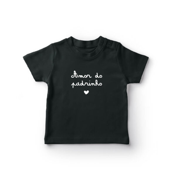 T-shirt Bebé "Amor do Padrinho"