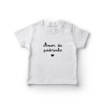 T-shirt Bebé "Amor do Padrinho"