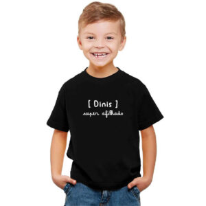 T-shirt Criança Nome Personalizado 