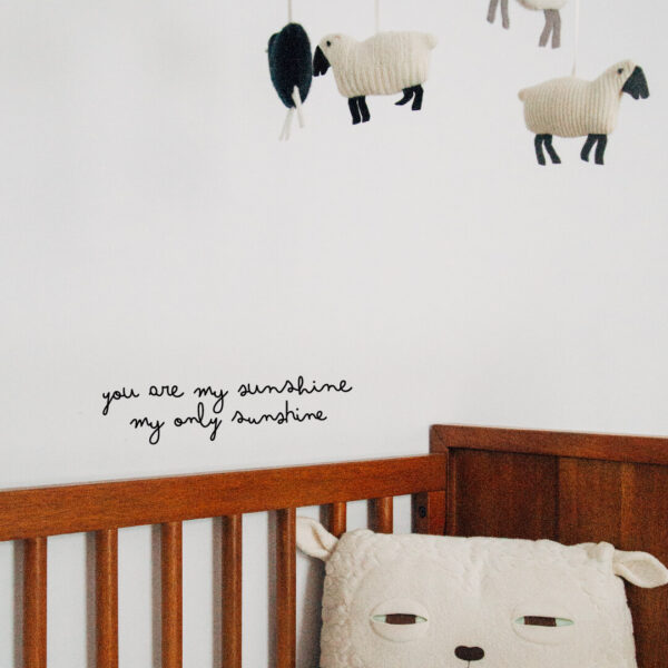 Vinil Decorativo YOU ARE MY SUNSHINE