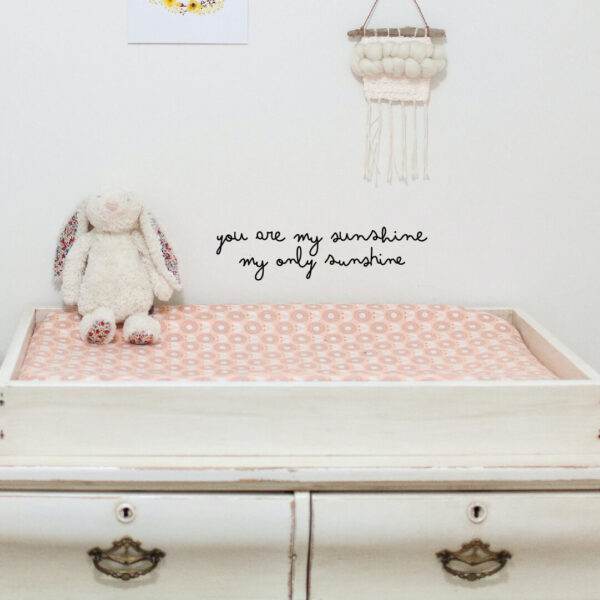 Vinil Decorativo YOU ARE MY SUNSHINE